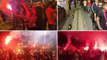 Galatasaray, Süper Lig'de Şampiyonluğa Ulaştı: Yurt Genelinde Coşkulu Kutlamalar