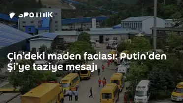 Çin'deki Maden Kazası Sonrası Putin'den Şi'ye Taziye Mesajı