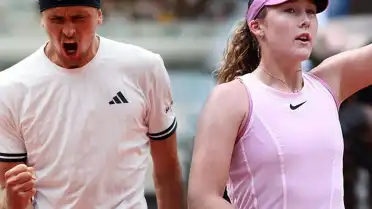 Roland Garros'ta Çeyrek Finalistler Belli Oldu: Zverev ve Andreeva İleri Adım Attı