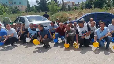 Haklarını Alamayan Maden İşçileri Ankara'ya Yürümek İstiyor, Yolları Kesildi