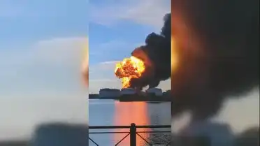 Ukrayna'dan Rusya'ya Geniş Çaplı İHA Saldırısı: Petrol ve Askeri Tesisler Hedef Alındı