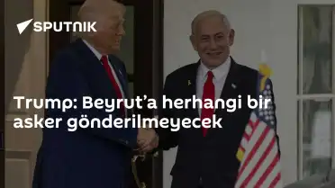 Trump: Beyrut'a Asker Gönderilmeyecek