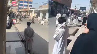 Afganistan'da Kadınların Gözaltına Alınmasını Protesto Eden Gruba Müdahale: Yaralılar Var