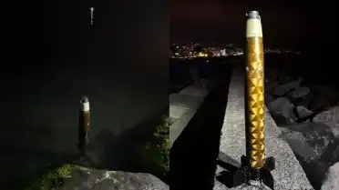 Trabzon Akçaabat'ta Sahile Roket Parçası Vurdu: İnceleme Başlatıldı