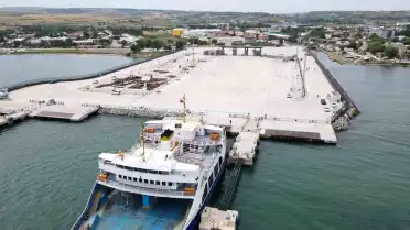 Gelibolu Yeni Feribot İskelesi Cumartesi Günü Hizmete Açılıyor