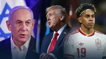 Netanyahu'dan Trump'a Yamal Engeli: Filistin Bayrağı Kriz Yarattı