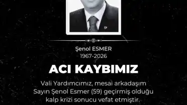 Kayseri Vali Yardımcısı Şenol Esmer Hayatını Kaybetti
