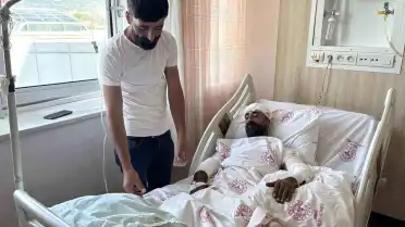Mantar Toplarken Ayı Saldırısına Uğrayan Şahıs Hastanede Tedavi Altında