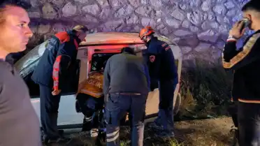 Sungurlu-Çorum kara yolu üzerinde kaza: 2 yaralı