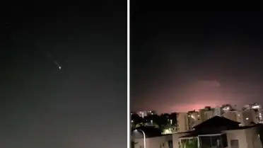 İran'dan İsrail'e Balistik Füze Saldırısı: Tel Aviv'e Füze Düştü