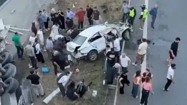 Anadolu Otoyolu'nda Zincirleme Kaza: 6 Yaralı