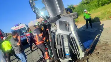 Malatya-Elazığ kara yolunda trafik kazası: 2 yaralı