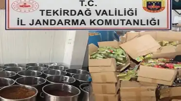 Tekirdağ'da 46 Milyon Liralık Kaçak Tütün Ele Geçirildi