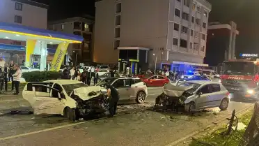 Samsun'da Zincirleme Kaza: 5 Yaralı