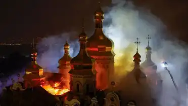 Rus Saldırıları Dokuz Can Aldı, Tarihi Kiev Katedrali Zarar Gördü
