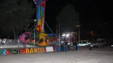 Amasya'da Lunaparkta Eğlence Aracının Çarptığı İşçi Hayatını Kaybetti