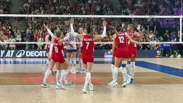 Voleybol Milletler Ligi: Filenin Sultanları Fransa Karşısında Galip Geldi