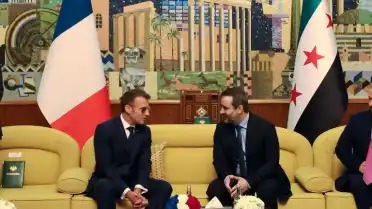 Fransa Cumhurbaşkanı Emmanuel Macron Suriye'ye Ziyaret Gerçekleştirdi