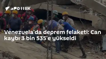 Venezuela'da Deprem Felaketi: Can Kaybı 3 Bin 535'e Yükseldi