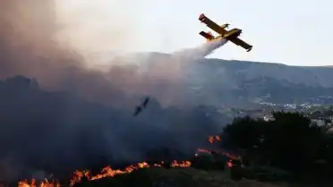 Yunanistan'daki Orman Yangınında Can Kaybı 3'e Yükseldi