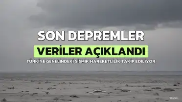 AFAD ve Kandilli Verilerine Göre 27 Temmuz 2026 Tarihli Son Depremler
