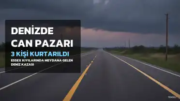 Clacton-on-Sea Yakınlarında Deniz Kurtarma Operasyonu: 3 Kişi Hastaneye Kaldırıldı