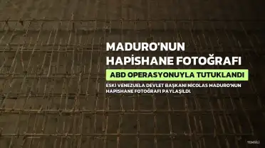 ABD Operasyonuyla Tutuklanan Eski Venezuela Devlet Başkanı Maduro'nun Hapishane Fotoğrafı Ortaya Çıktı