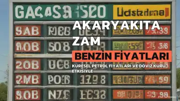 Akaryakıta Zam Geliyor: Benzin Litresine 1 TL'yi Aşan Zam Bekleniyor