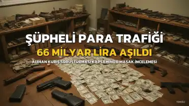 A.K.'in Şüpheli Para Trafiği Soruşturmasında 66 Milyar Lirayı Aşan İşlemler Ortaya Çıktı