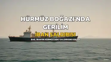 BAE'den Açıklama: İran Hürmüz Boğazı'nda Yeni Bir Saldırı Gerçekleştirdi
