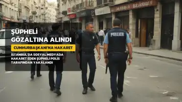 Cumhurbaşkanı'na Sosyal Medyadan Hakaret Eden Şüpheli Gözaltına Alındı