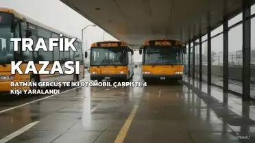 Gercüş'te Trafik Kazası: 4 Yaralı