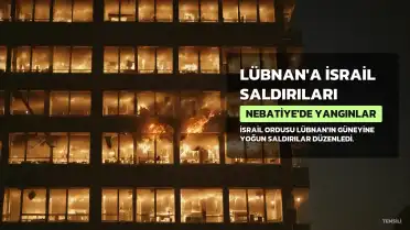 İsrail, Lübnan'ın Güneyine Yoğun Saldırılar Düzenledi
