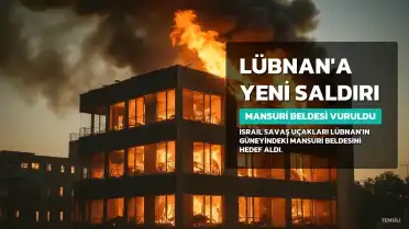İsrail'den Lübnan'a Yeni Saldırı: Mansuri Beldesi Vuruldu