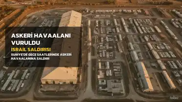 İsrail'den Suriye'ye Gece Saldırısı: Ebu Zuhur Askeri Havaalanı Hedef Alındı