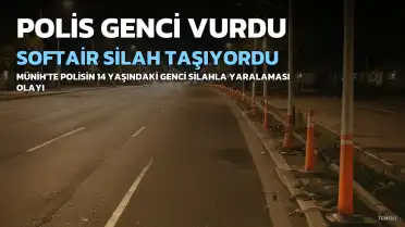 Münih'te Polis, Softair Silah Taşıyan 14 yaşındaki T.G. Ateş Açarak Yaraladı
