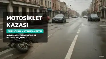 Nazilli'de Motosiklet Kazası: 1 Ölü, Sürücü Hayatını Kaybetti