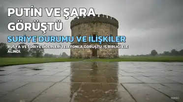 Putin ve Şara Suriye'deki Durumu ve İkili İlişkileri Değerlendirdi
