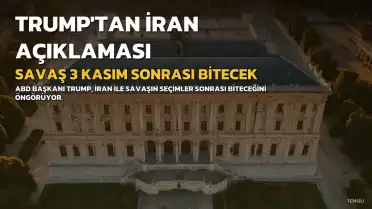 ABD Başkanı Trump: İran Savaşı 3 Kasım Sonrası Bitecek