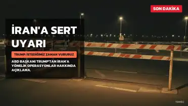 ABD Başkanı Trump'tan İran'a Yeni Tehdit: "İstediğimiz Zaman Saldırmaya Hazırız"