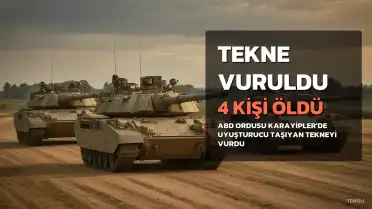 ABD Ordusu Karayipler'de Uyuşturucu Taşıyan Tekneyi Vurdu: 4 Kişi Hayatını Kaybetti