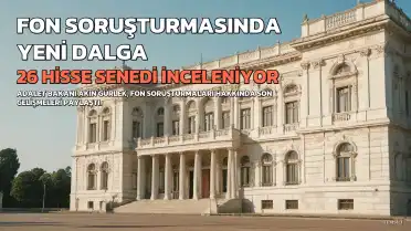 Adalet Bakanı Gürlek: Fon Soruşturmalarında 26 Hisse Senedi İnceleniyor