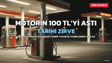 Akaryakıtta Tarihi Zirve: Motorin Fiyatları 100 TL Sınırını Aşacak