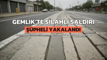 Bursa Gemlik'te Yaralama Olayı: Şüpheli İ.K. Suç Aletiyle Yakalandı