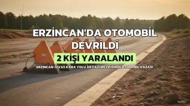Erzincan-Sivas kara yolunda trafik kazası: 2 yaralı