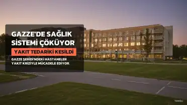 Gazze'deki Hastanede Yakıt Tedariki Kesildi, Hizmetler Durdu