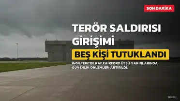 İngiltere'de Terör Saldırısı Girişimi: Beş Kişi Tutuklandı