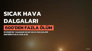 İsviçre'de Sıcak Hava Dalgaları Nedeniyle 600'den Fazla Kişi Hayatını Kaybetti