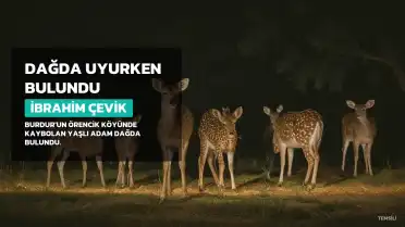 Kaybolan 89 Yaşındaki Adam Dağda Uyurken Bulundu