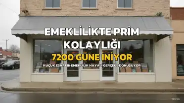 Küçük Esnaf İçin Emeklilikte Prim Günü Düzenlemesi Geliyor